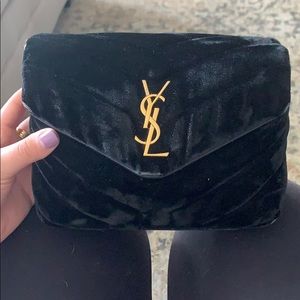 COPY - YSL velvet handbag